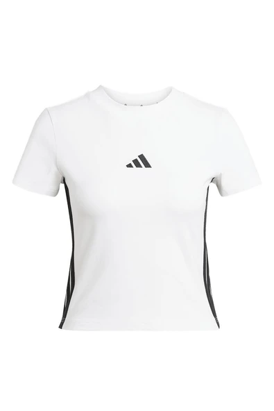 adidas Kadın  Beyaz  T-Shirt W 3S SJ BABY T JE1239 - 1