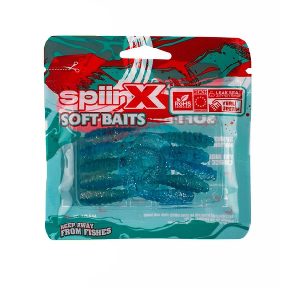 Spiinx Crazy Tail Kuyruk 75mm Silikon Yem - Resim 11