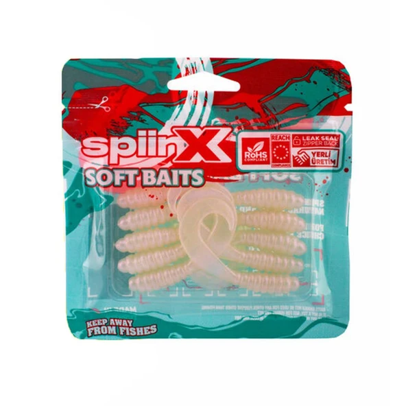 Spiinx Crazy Tail Kuyruk 75mm Silikon Yem - Resim 12