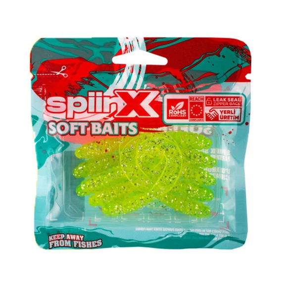 Spiinx Crazy Tail Kuyruk 75mm Silikon Yem - Resim 10