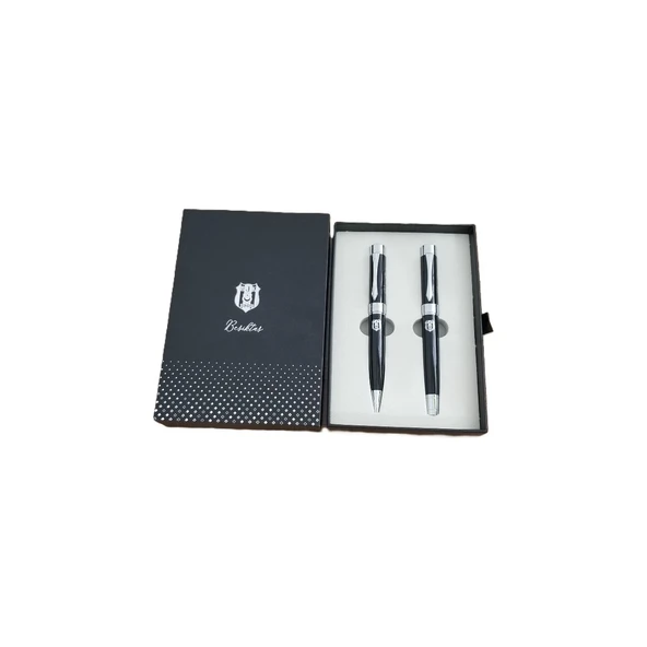 AKILLIELMA-BEŞİKTAŞ DOLMAKALEM & TÜKENMEZ KALEM PREMİUM SET 612446 ürün görseli 1