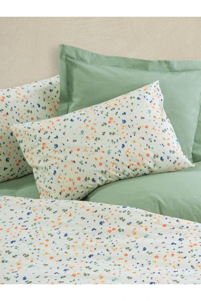 Petite Çift Kişilik Nevresim Takımı Lola Yeşil - 2