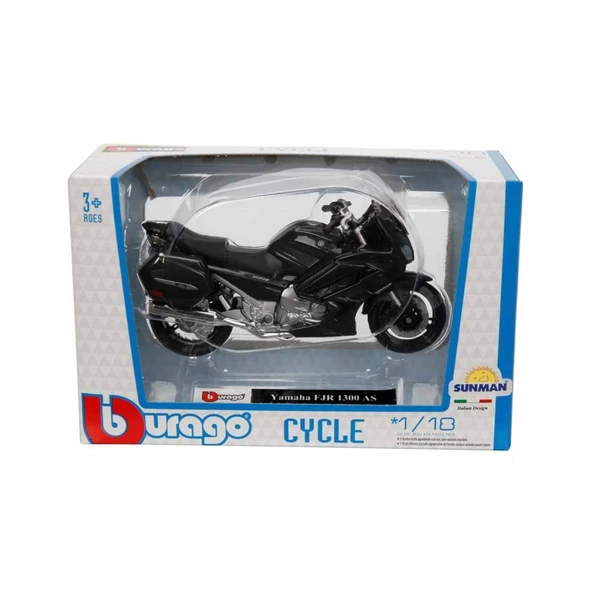1:18 Bburago Yamaha FJR 1300 AS ÜRÜN SIFIR VE SORUNSUZDUR. SADECE DIŞ AMBALAJI YOKTUR. ŞEFFAF AMBALAJI DEFORMEDİR. - 4
