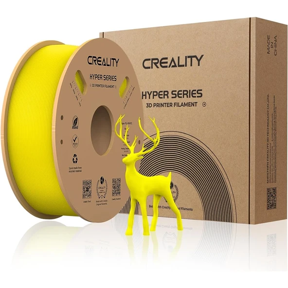 Creality Hyper Pla Sarı Filament 1.75mm 1Kg - 1