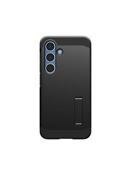 Spigen Galaxy S25 ile Uyumlu Kılıf Tough Armor Al MagFit Özellikli Kickstand Black - 1