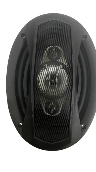 ROSE 1000W 6 x 9" 4 YOLLU KOAKSİYEL HOPARLÖR - Telli Kapaklı 2li Set - Resim 3