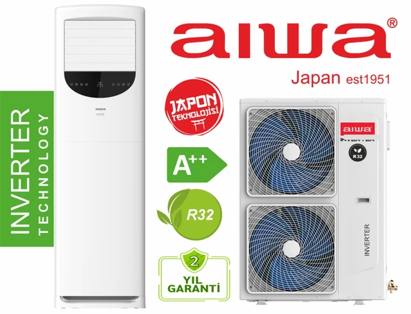 Aiwa 48000 BTU Salon Tipi Klima - Inverter, Sessiz Çalışma