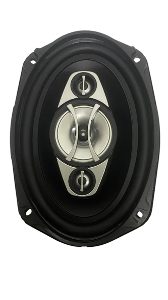 ROSE 1000W 6 x 9" 4 YOLLU KOAKSİYEL HOPARLÖR - Telli Kapaklı 2li Set ürün görseli