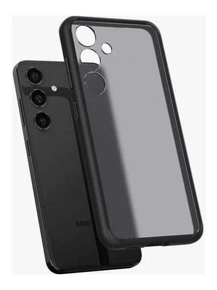 Spigen Galaxy S24 ile Uyumlu Kılıf Ultra Hybrid Frost Black - Resim 7