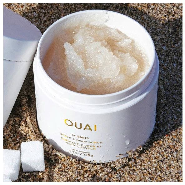 OUAI St Barts Scalp & Body Scrub - Saç Peelingi 250 ml - 2