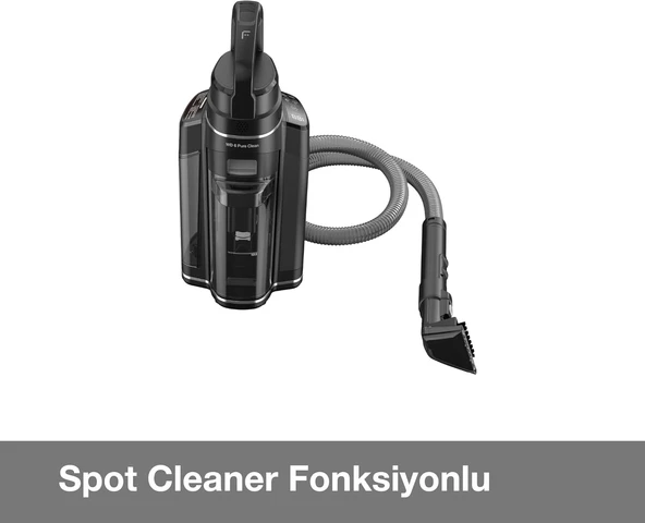 Fakir WD 6 Pure Clean 2 IN 1 Islak Kuru Dikey Şarjlı Süpürge - Resim 5