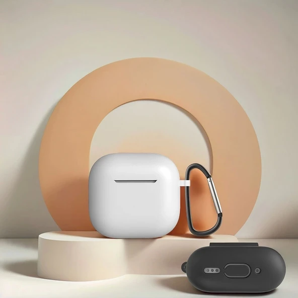 Apple Airpods 4 Zore Standart Silikon Kılıf - 4