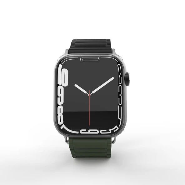 Apple Watch 7 41mm Zore KRD-122 Silikon Kordon Strap Kayış - 7