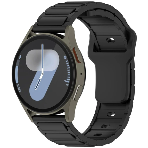 Gear S3 Zore KRD-132 22mm Silikon Kordon Strap Kayış - Resim 8
