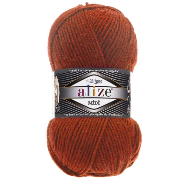 Alize Superlana Midi Örgü İpi 36 Taba