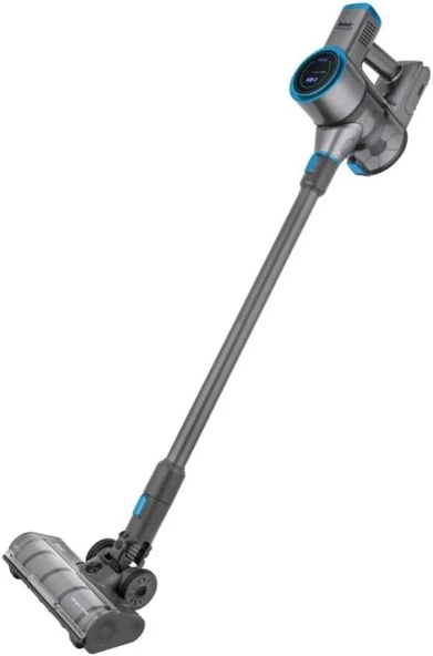 Fakir Inovator X Plus 7286 Şarjlı Dikey Süpürge, Antrasit Mavi ürün görseli 1