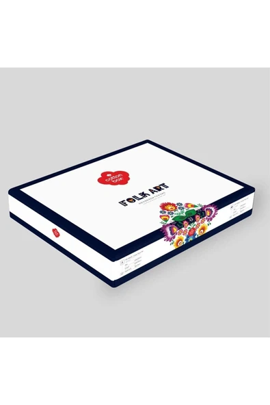 Folk Art Çift Kişilik Nevresim Takımı True Tarçın - Resim 3