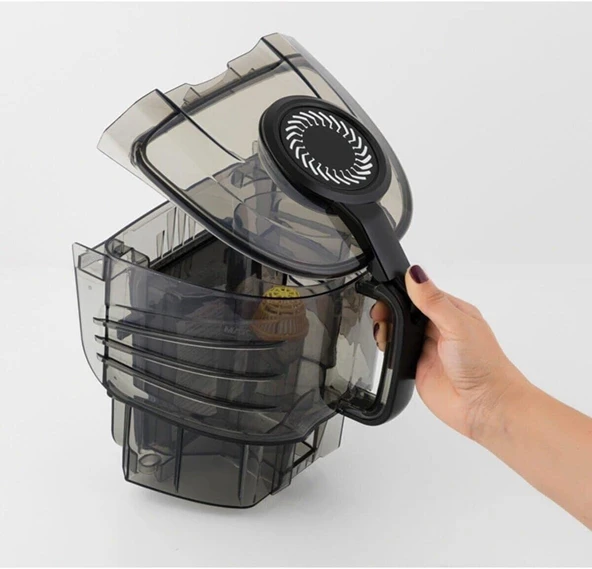 Fakir Freelander Bl 6056 Toz Torbasız Elektrikli Süpürge Silver Stone Yellow - Resim 4