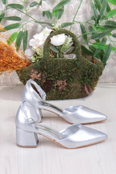 Fort 110-416 Rahat Alçak Kalın Topuklu Kadın Ayakkabı - Resim 7