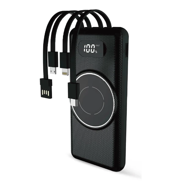 10.000 mAh Taşınabilir Hızlı Şarj Aleti/Wireless Powerbank W01 - 2