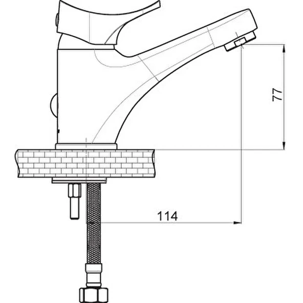 GPD MLB170 Florus Lavabo Bataryası - 2