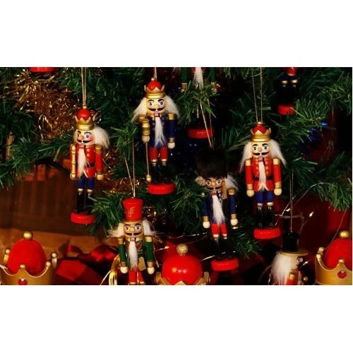 KURŞUN ASKER AHŞAP DEKORATİF EŞYA (6lı SET 13CM) - 4