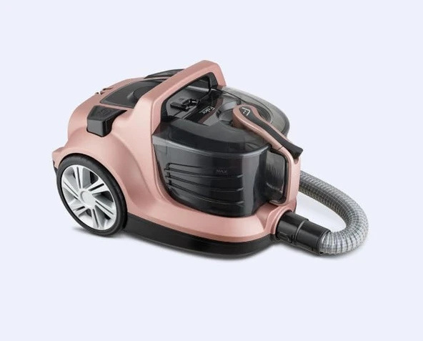 Fakir Torbasız Süpürge Veyron Pro Mat Rose ürün görseli