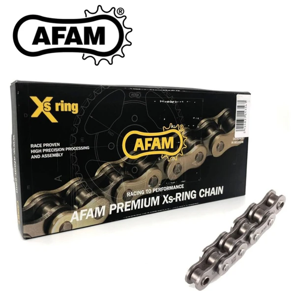 AFAM A520-116Xsr-g 2012-2018 Suzuki GW250 Inazuma Uyumlu Zincir Xsr-g Xring Gold (Sarı) Renk - 2