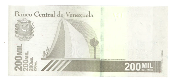 EABİ-Venezuella 200 Mıl. Bolivares 2020 A44027867 (wb0422) - Resim 2