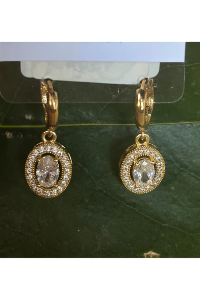 Monalisa Home Gold Renk Lüks Gösterişli  Figürlü Küpe ürün görseli 1