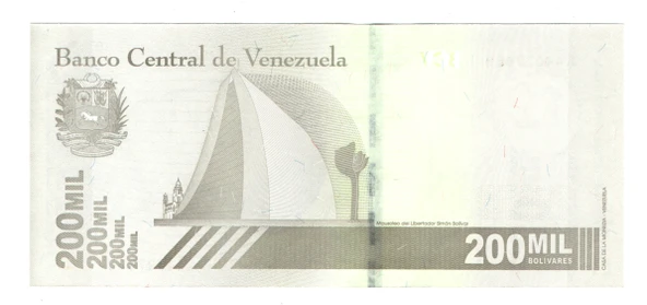 EABİ-Venezuella 200 Mıl. Bolivares 2020 A44027868 (wb0423) - Resim 2