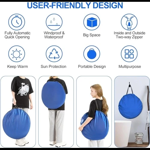 Otomatik Kamp Giyinme Çadırı - 2