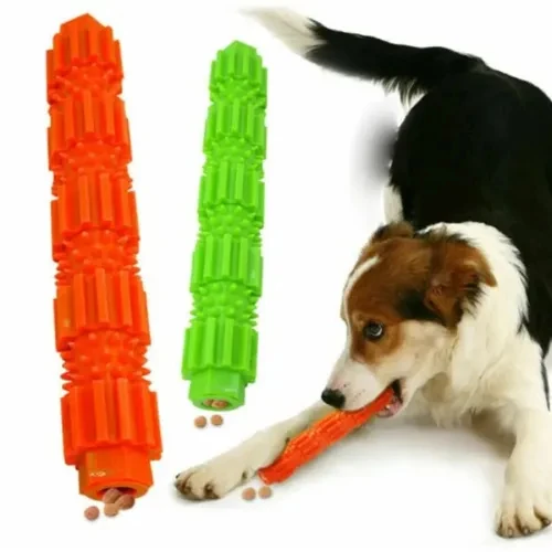 Küçük Boy Mama Hazneli Köpek Isırma Oyuncağı