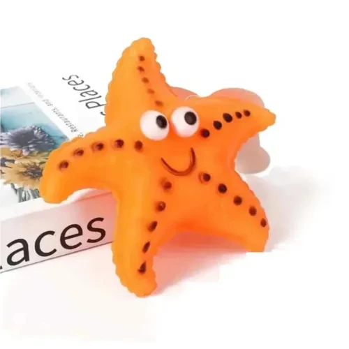 Köpekler İçin Denizyıldızı Figürlü Çiğneme Oyuncağı - 3