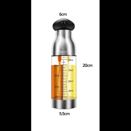 Çift Ölçekli Yağ ve Sirke Sprey Şişesi - 5