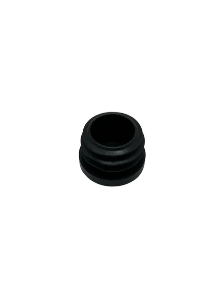 Yuvarlak Demir Profil İç Tapa Geçme Plastik Ayak Geçme Koruma Plastiği(32MM)(SİYAH) Siyah 32mm SİYAH - 2 ADET - 3