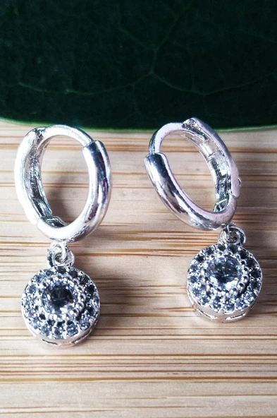 Monalisa Home Gümüş Renk Lüks Gösterişli  Figürlü Küpe ürün görseli 1