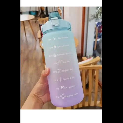 Günlük Motivasyon Su Matarası 2 Litre - 4
