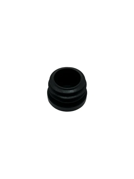 Yuvarlak Demir Profil İç Tapa Geçme Plastik Ayak Geçme Koruma Plastiği(32MM)(SİYAH) Siyah 32mm SİYAH - 4 ADET - 3