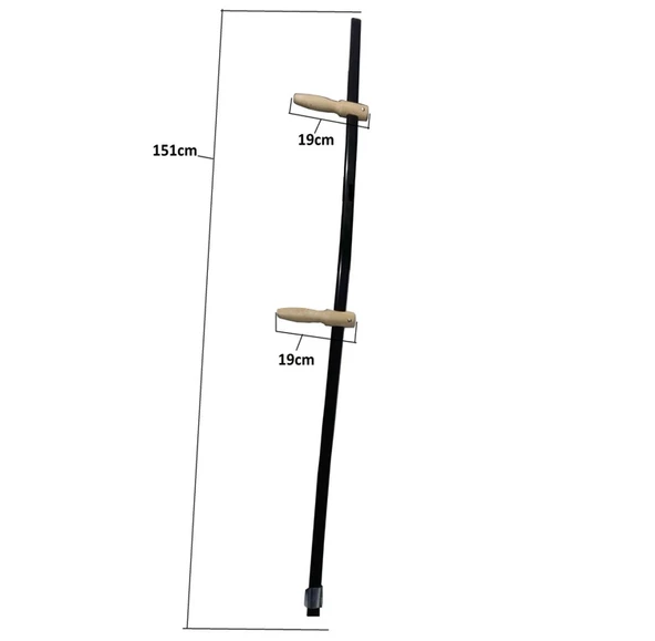 Tırpan Sapı Takımı - Metal Sap, Elcik, Bilezik ve Alyan