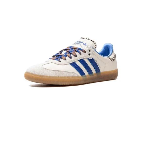 ADİDAS SAMBA WALES BONNER WONDER CLAY ROYAL BLUE - Resim 3