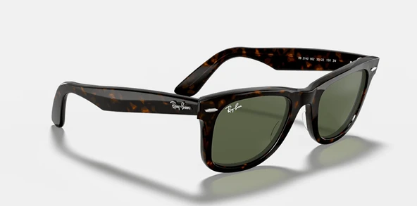 Ray-Ban Wayfarer 2140 902 Tortoise-Green Güneş Gözlüğü - 1