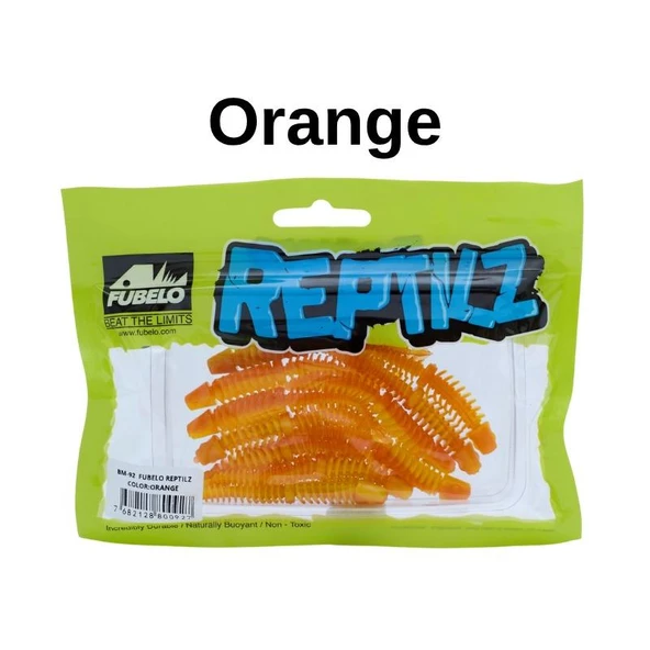 Fubelo Reptilz 7.5 cm Silikon Yem - 6