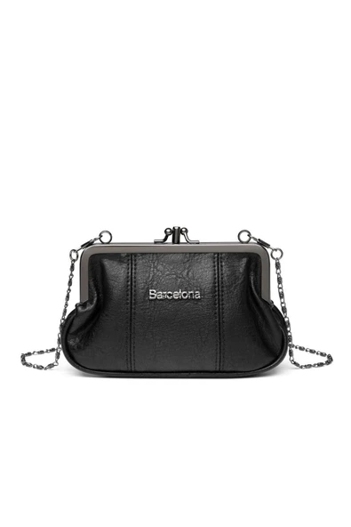 Mini Boy Yıkama Deri Burslu Kadın Kese 21-K Barcelona 1937-7