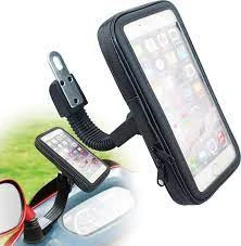 Motosiklet İçin Telefon Tutucu-Koruyucu Su Geçirmez Kılıf - Resim 3