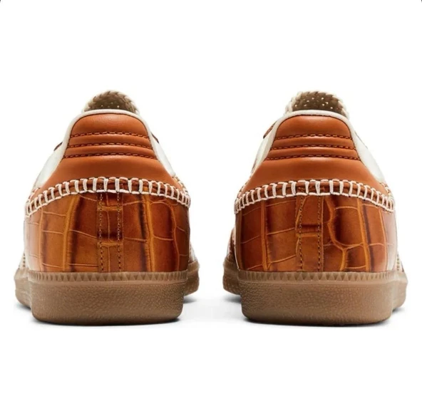 Samba Wales Bonner Brown Croc - Resim 4