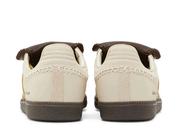 adidas x Wales Bonner Samba Cream Yellow - Resim 4