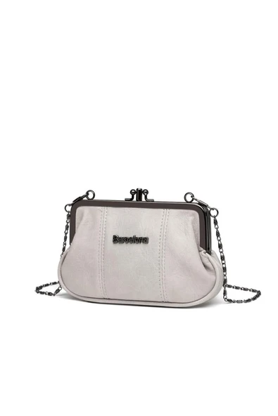 Mini Boy Yıkama Deri Burslu Kadın Kese 21-K Barcelona 1937-7 - 3