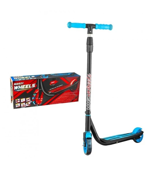 5+ Yaş Işıklı 2 Teker Scooter - 2