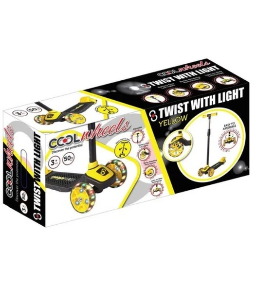 Cool Whells Işıklı Twist Scooter